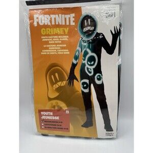Fortnite Grimey Halloween Child M 8-10 Youth Costume InSpirit Design Cosplay NIP